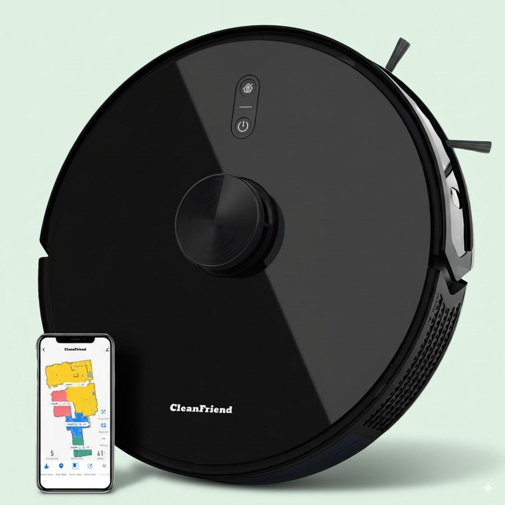 Outlet-udgave af CleanFriend 360 Ultra robotstøvsuger med LiDAR